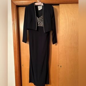 Daymor couture Formal dress with jacket - bronze beading